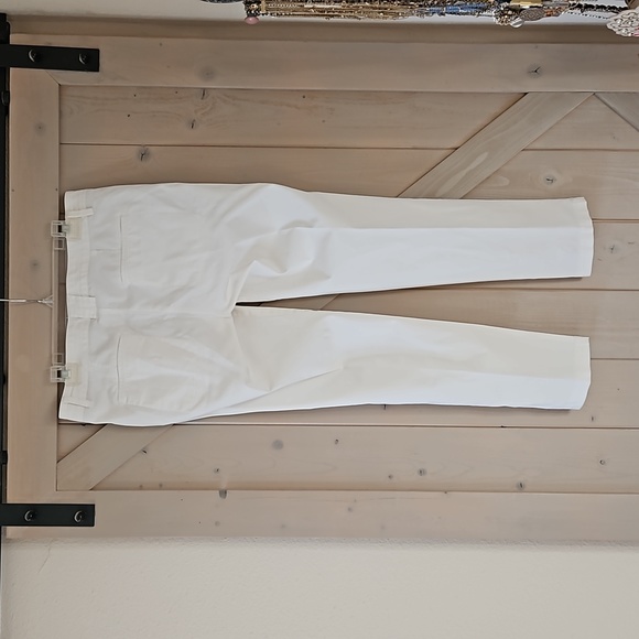 Beautiful Vince Off White Trouser Pants size 4 EUC - Picture 5 of 10
